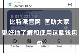 比特派官网 匡助大家更好地了解和使用这款钱包