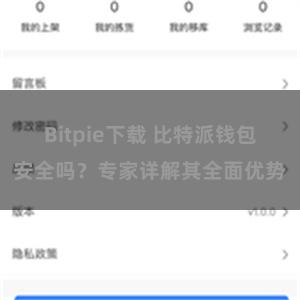 Bitpie下载 比特派钱包安全吗？专家详解其全面优势