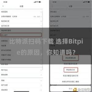 比特派扫码下载 选择Bitpie的原因，你知道吗？