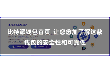 比特派钱包首页 让您愈加了解这款钱包的安全性和可靠性