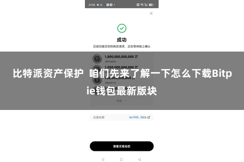 比特派资产保护  咱们先来了解一下怎么下载Bitpie钱包最新版块