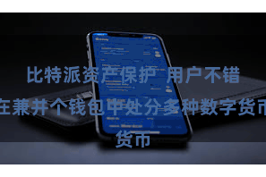 比特派资产保护  用户不错在兼并个钱包中处分多种数字货币