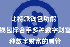 比特派钱包功能  比特派钱包撑合手多种数字财富的看管